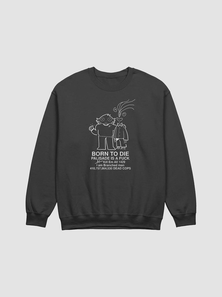 Branched Man Sweatshirt (Black) product image (2)