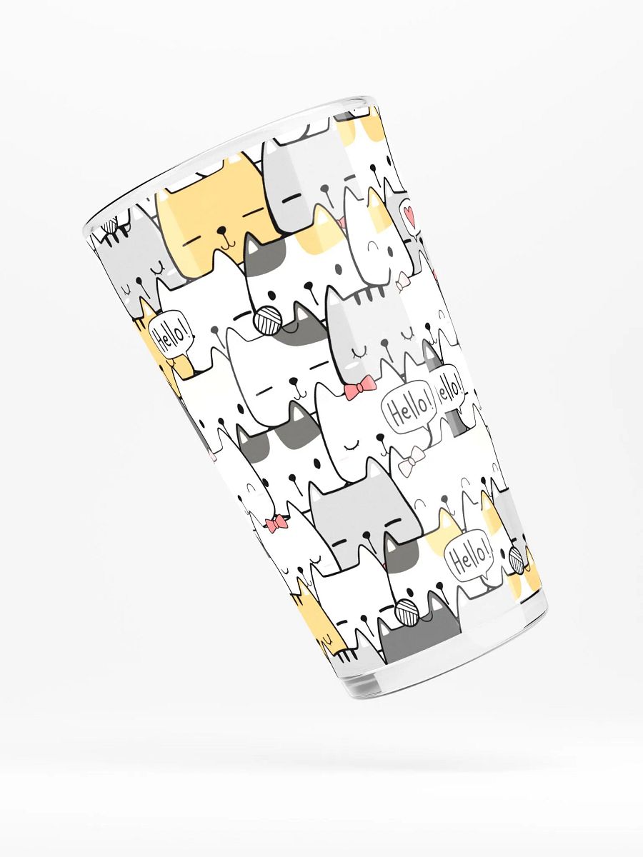 Hello Kitty Cat Party Pint Glass product image (4)