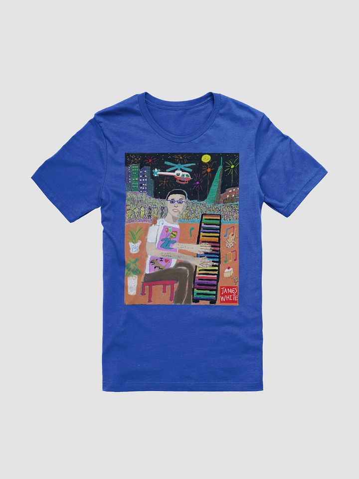 Bella+Canvas Supersoft T-Shirt: I love piano product image (7)