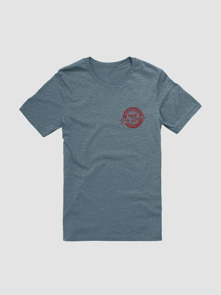 Boudreaux's Po Boy's Logo Bella+Canvas T-Shirt product image (7)