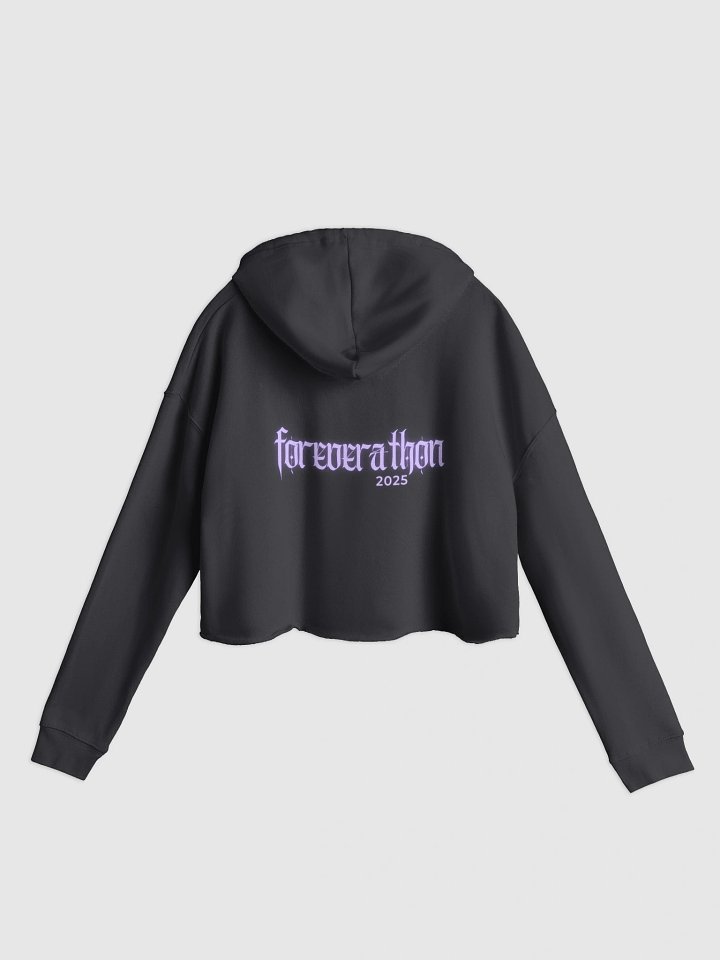 Foreverathon Cropped Hoodie - Purple product image (6)