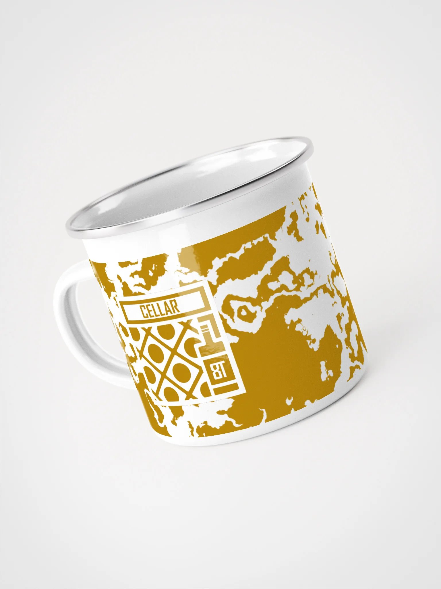 Cellar 8T Whisky - Smoked Honey Gold - Enamel Mug product image (3)
