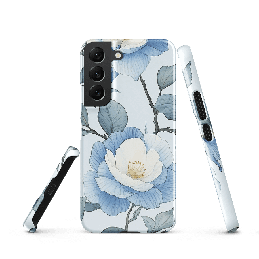 Blue Blooms Samsung® Snap Case product image (1)