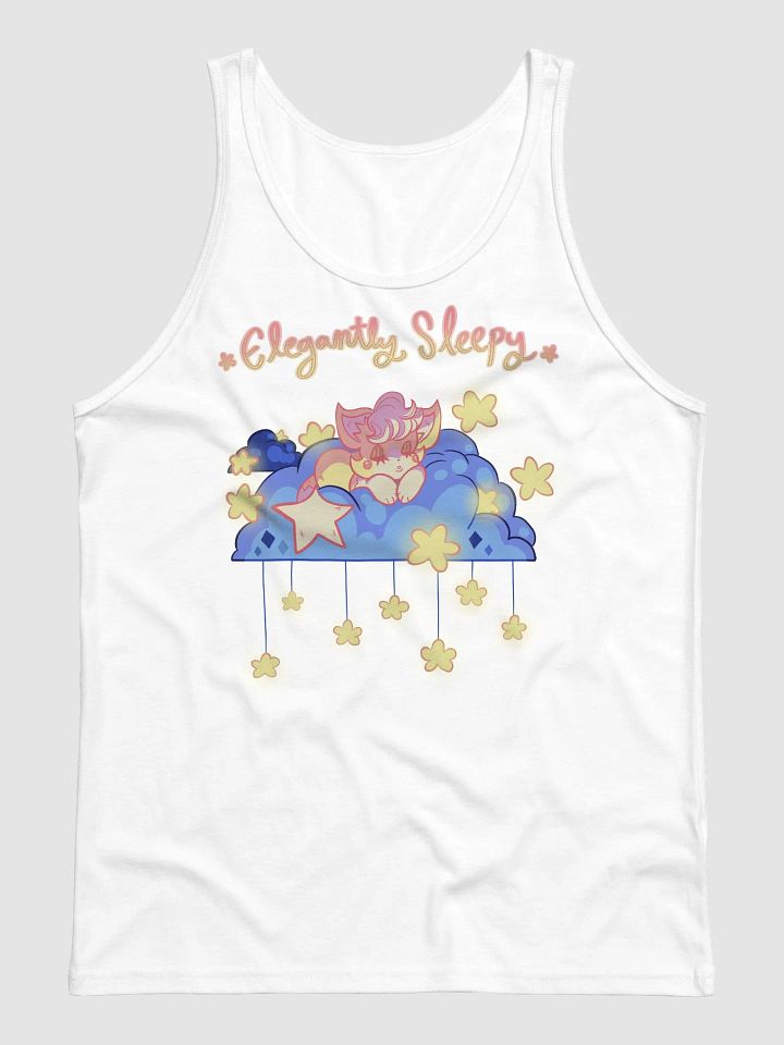 "Elegantly Sleepy" Cream Tank Top product image (1)
