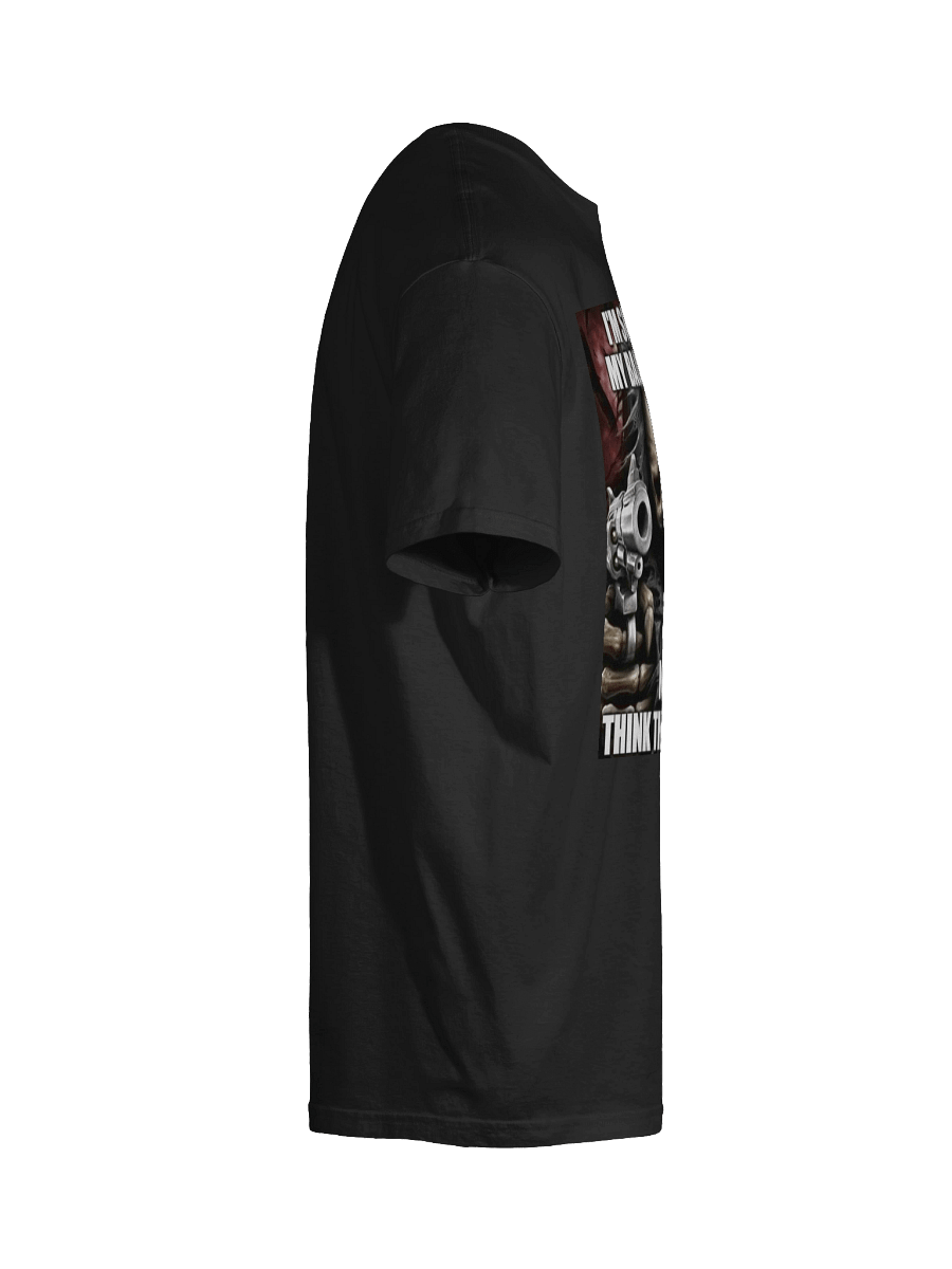 I'm so manly,even my balls have balls no, wait,i think those are tumorsT-Shirt product image (10)
