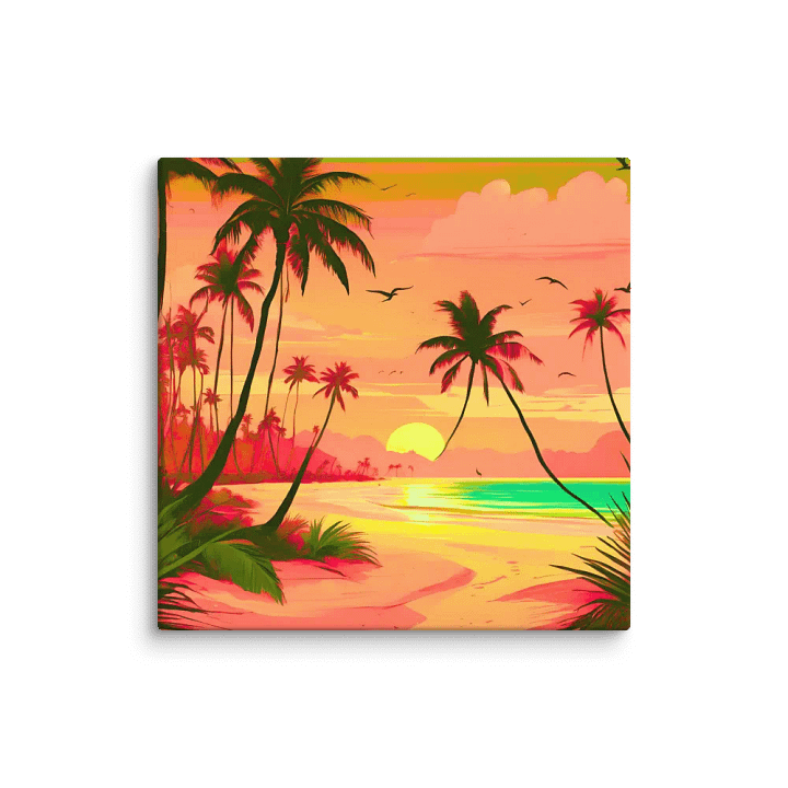 Tropical Sunrise Canvas product image (1)