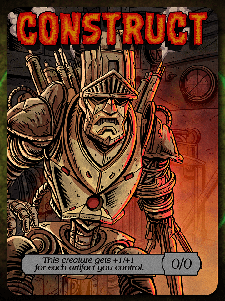 Construct 0/0 Full Art Token product image (1)