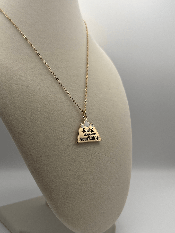 Faith Can Move Mountains Necklace product image (1)