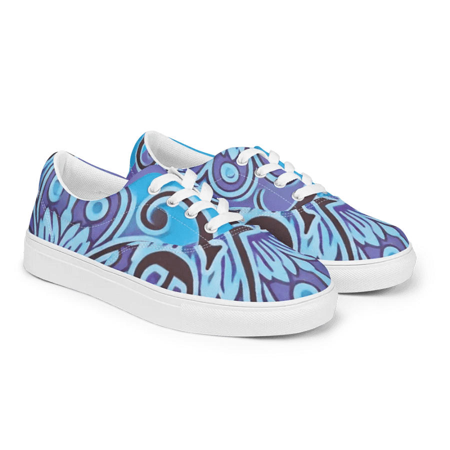 Empowerment Lace-Up Canvas Shoes product image (10)