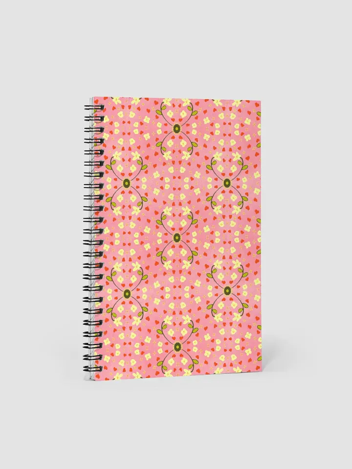 Hearts and Flowers Pink Note product image (1)