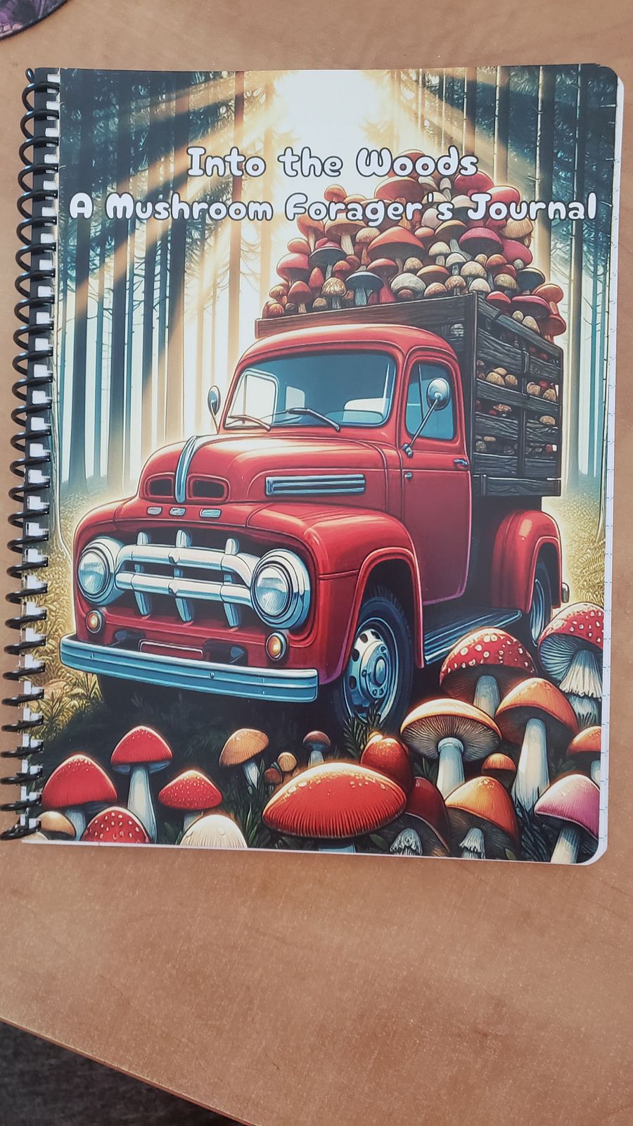 Into the Woods: A Mushroom Forager's Journal - Fungi Identification Logbook product image (2)