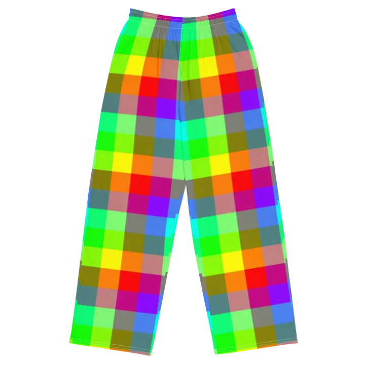 Rainbow Checker Pants product image (1)