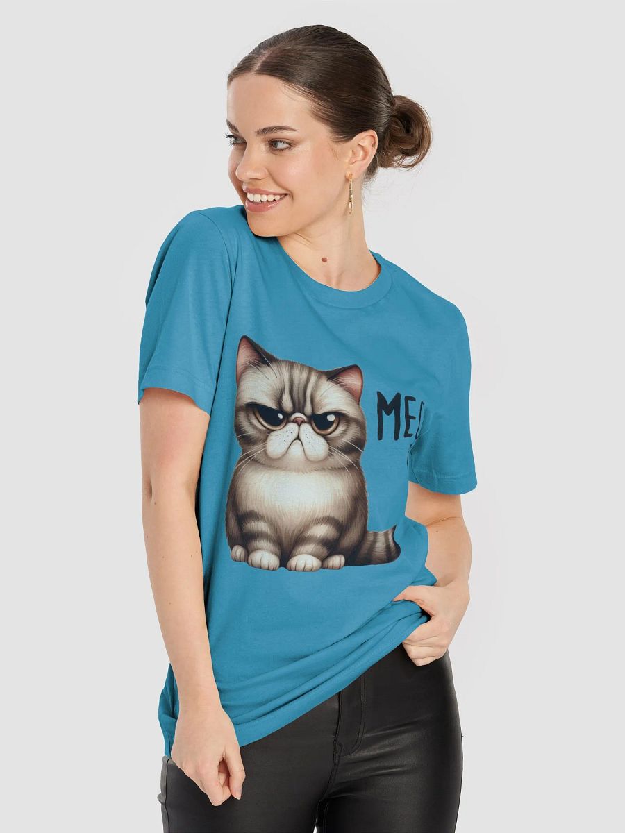 Grumpy Meow Cat T-Shirt product image (4)
