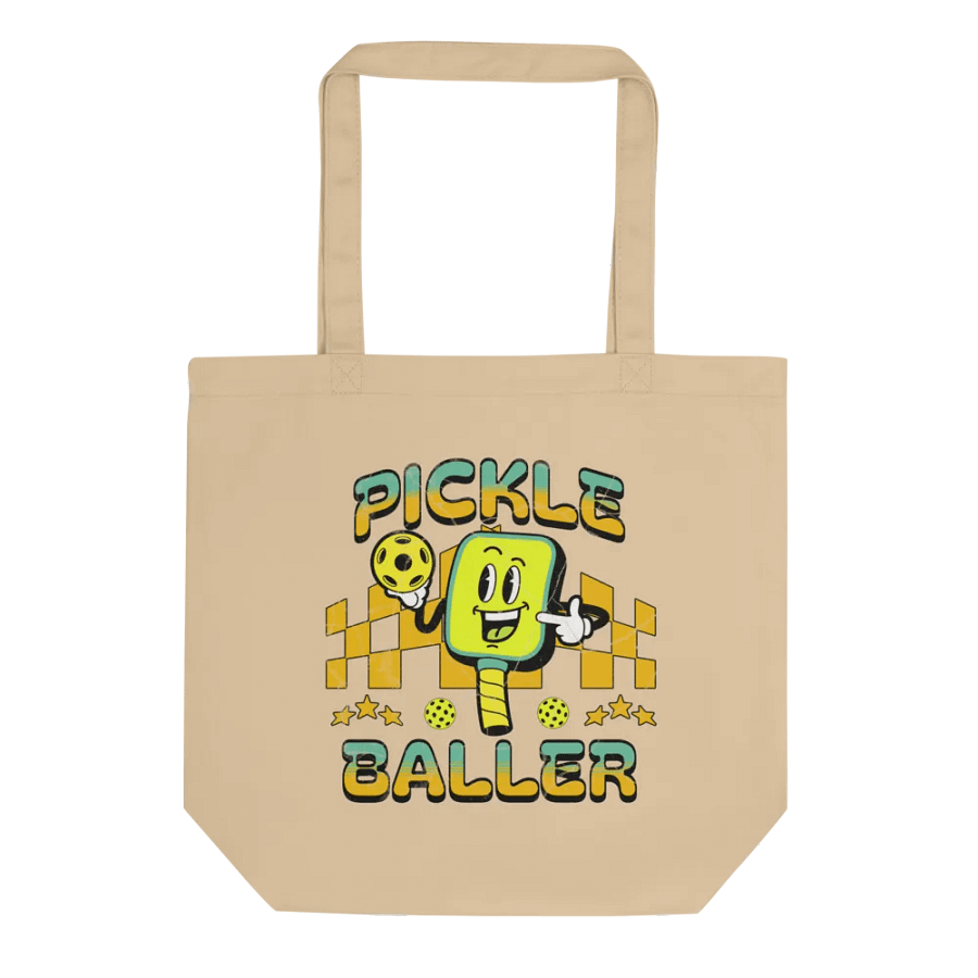 Pickle Baller Pickleball Eco Tote product image (1)
