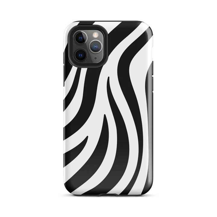 Zebra Print iPhone® Tough Case product image (1)