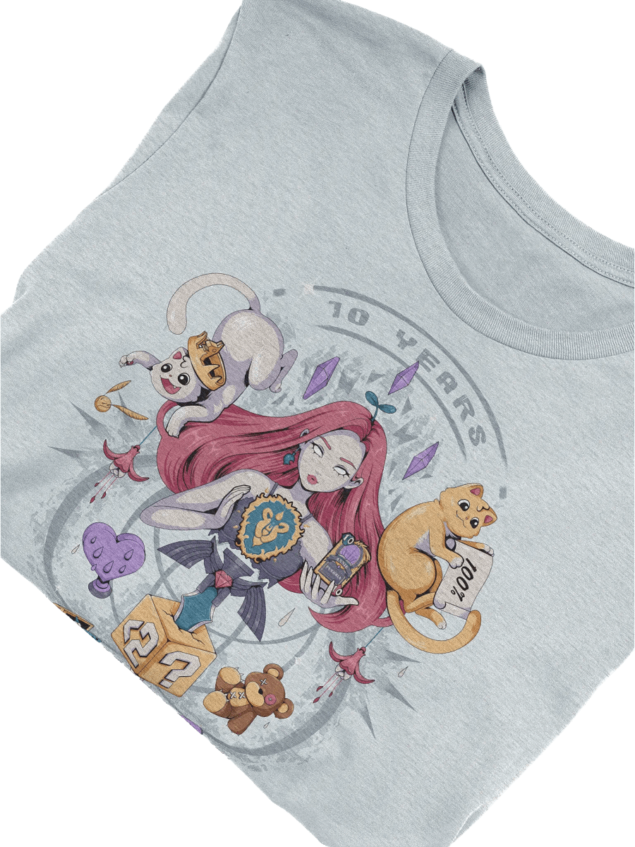 Anniversary Tee (Light Blue) product image (5)