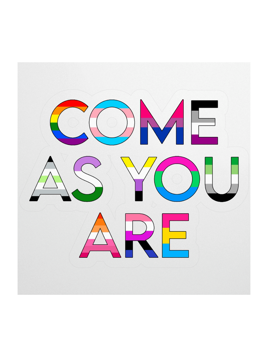 Come As You Are sticker product image (1)