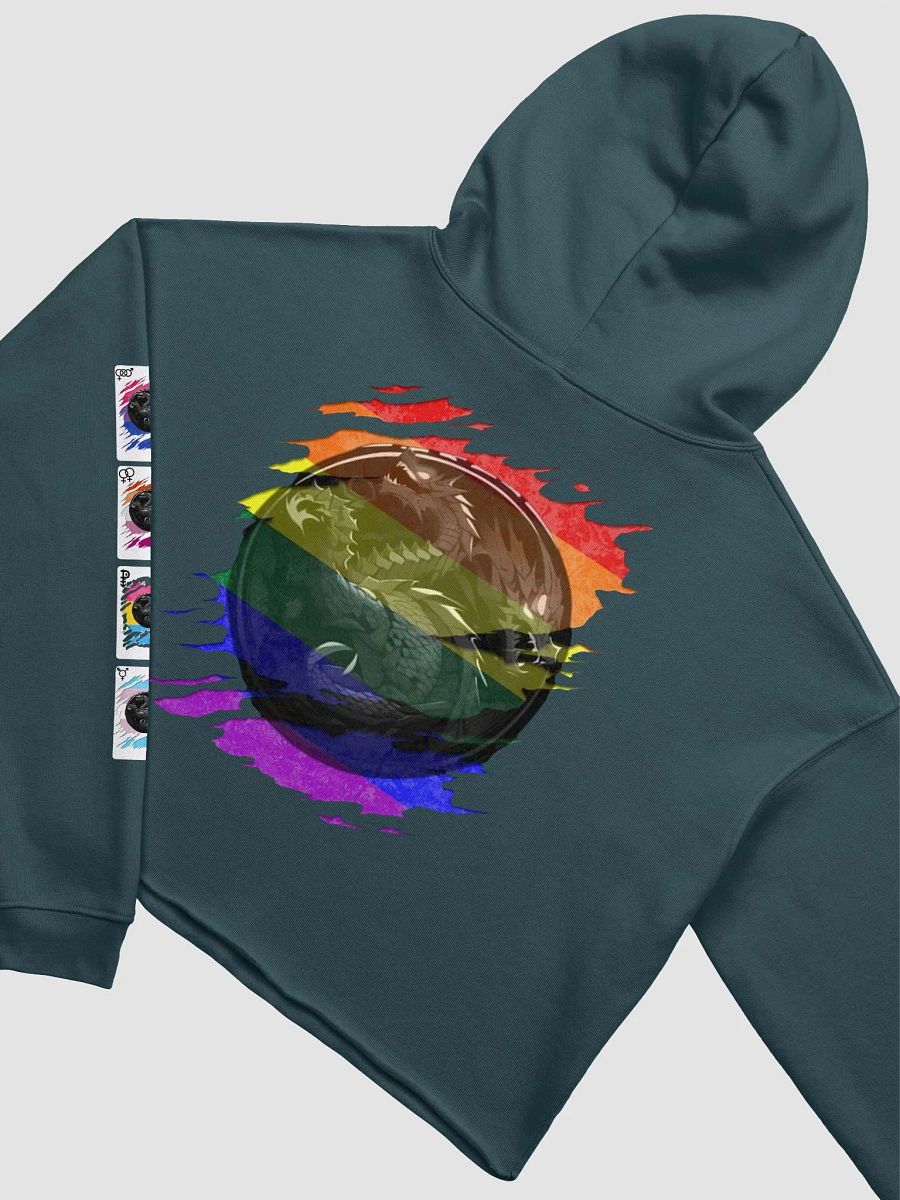 the women's kunai crop top hoodie product image (25)