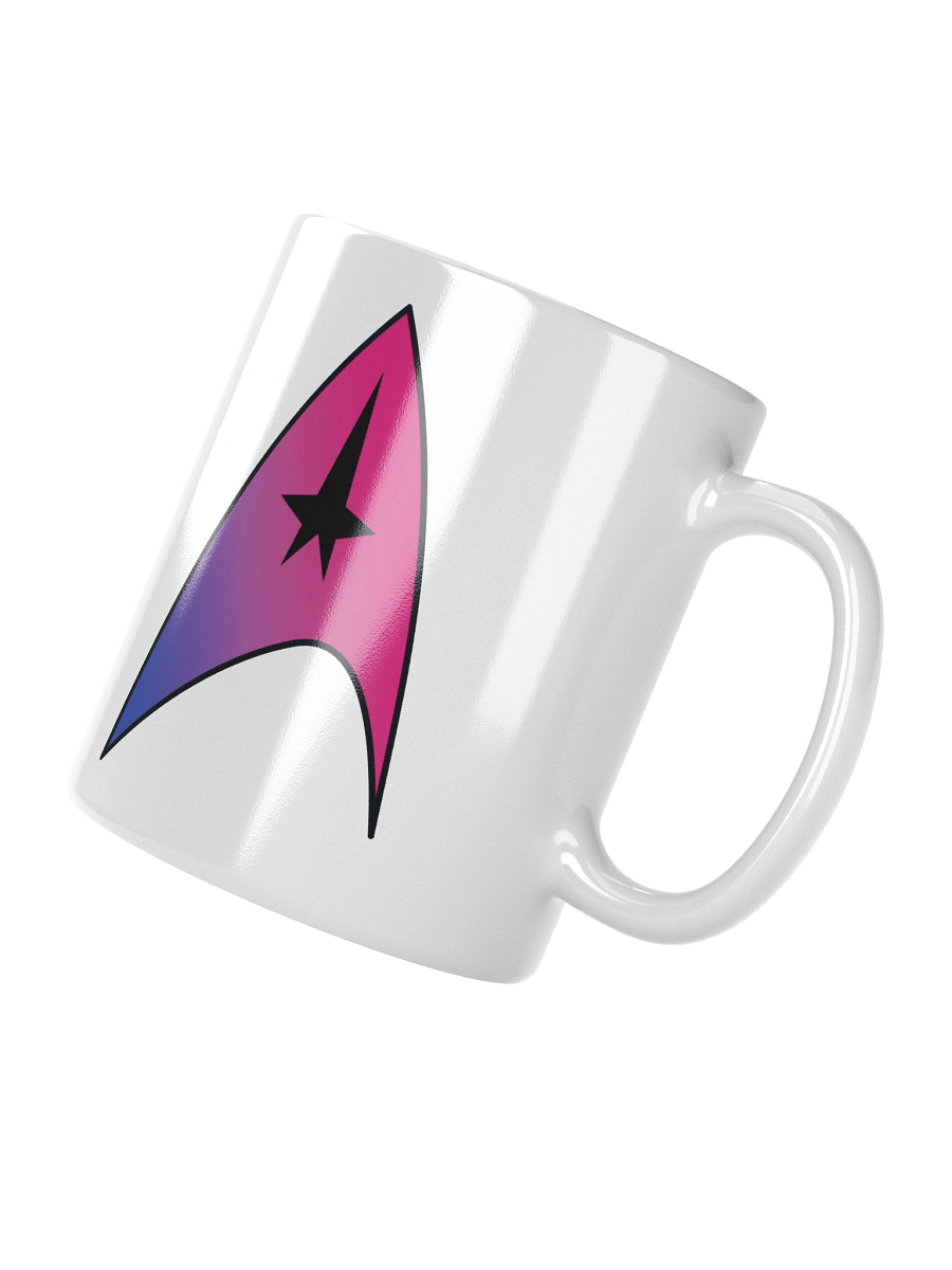 Bisexual Pride Gradient Starfleet Mug product image (2)