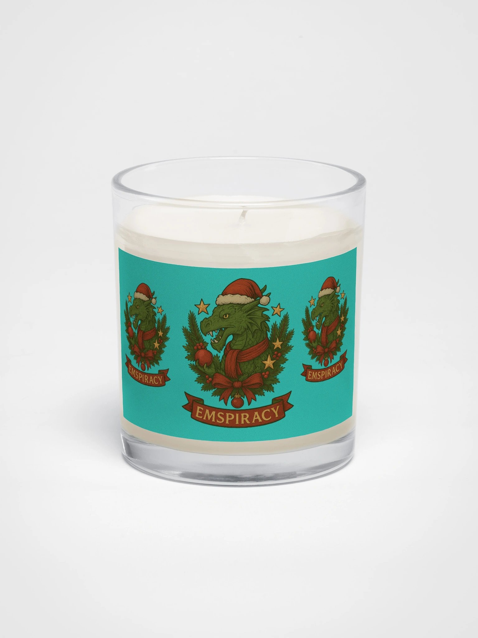🔥 Emspiracy Christmas Dragon Candle – Limited Winter Edition 🔥 product image (1)