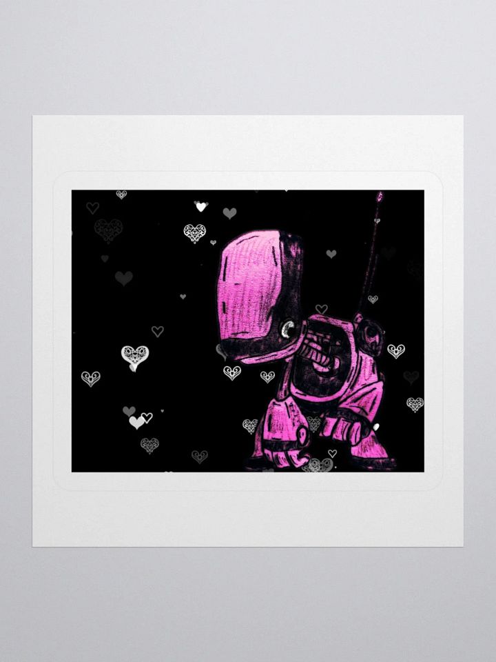 Heart Droid Stickers product image (1)