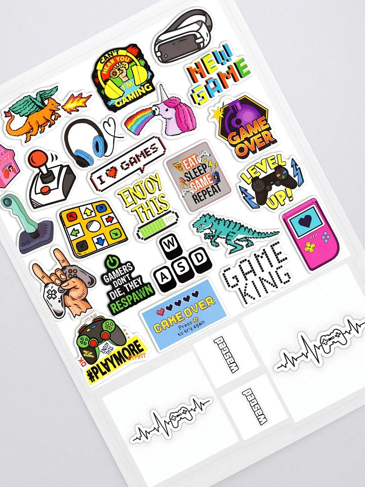 Gamer's Paradise Sticker Collection product image (1)