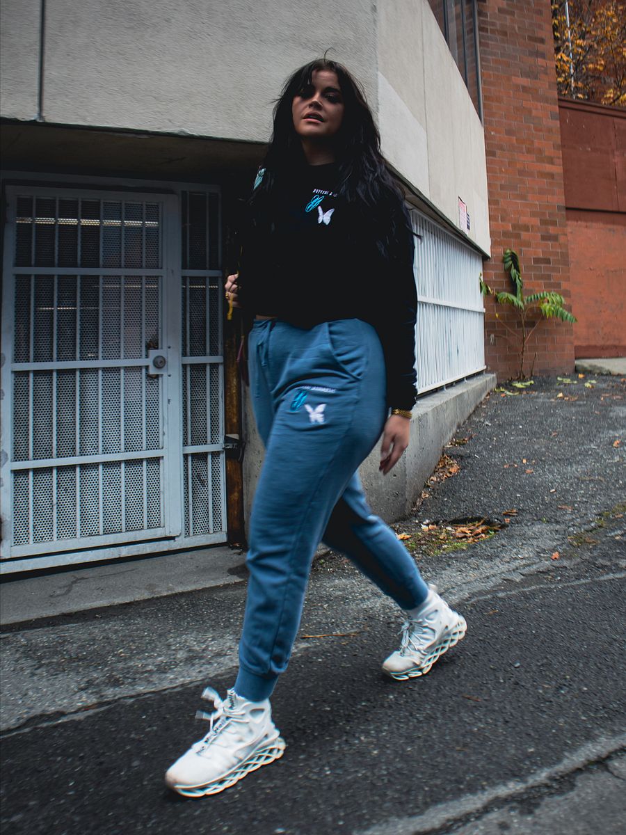 Hopeful Romantic Blue Joggers product image (3)
