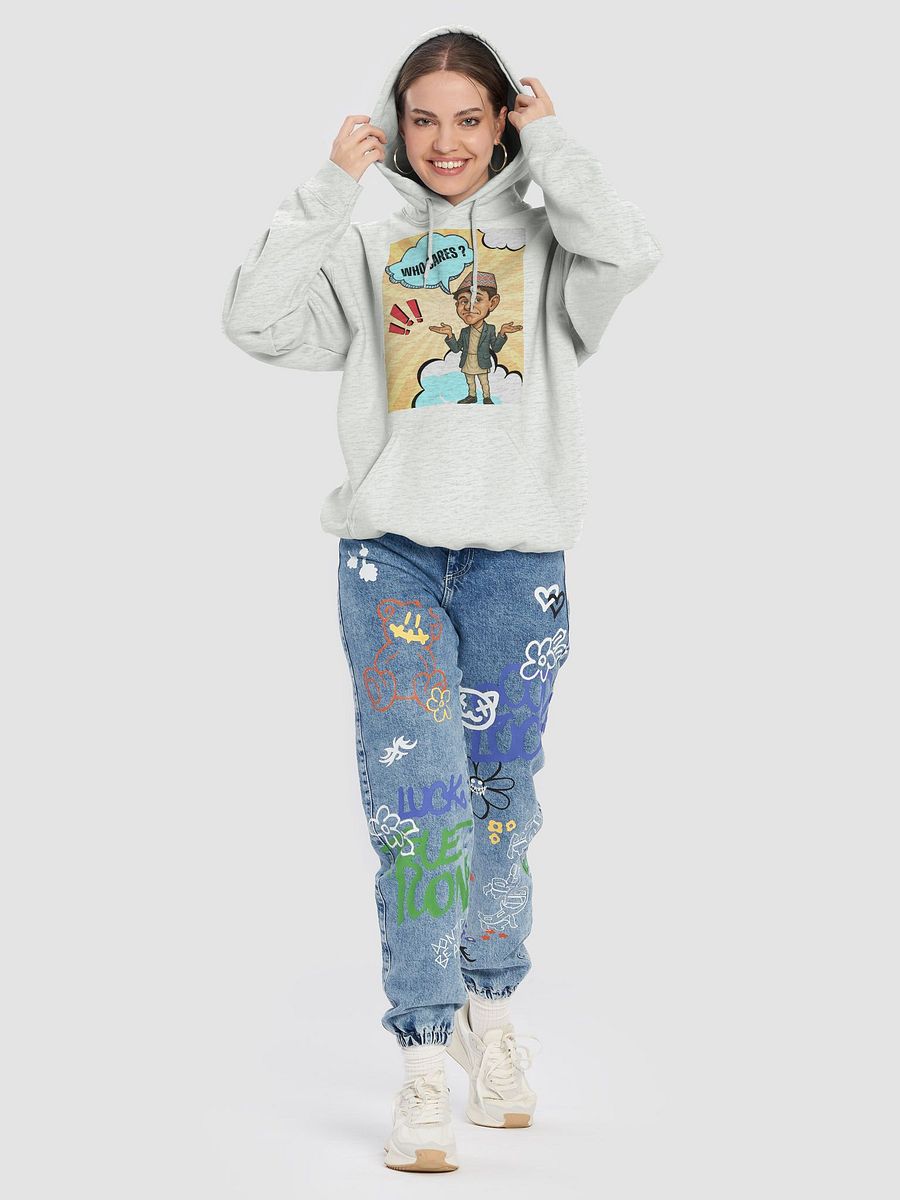 Carefree Shrug Unisex Hoodie product image (78)