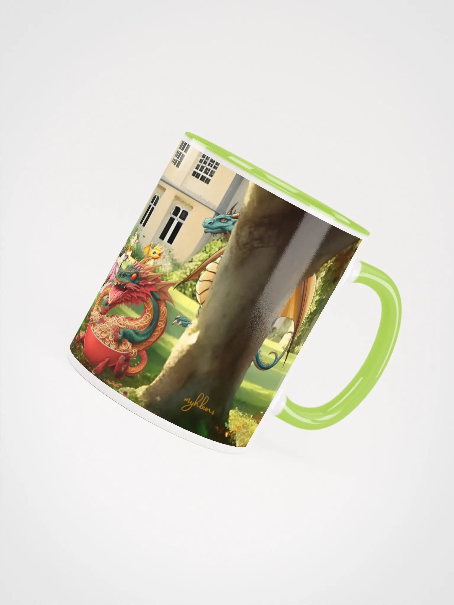 In The Dragon's Den: Harmony & Kinship Mug | Fantasy Drinkware product image (4)
