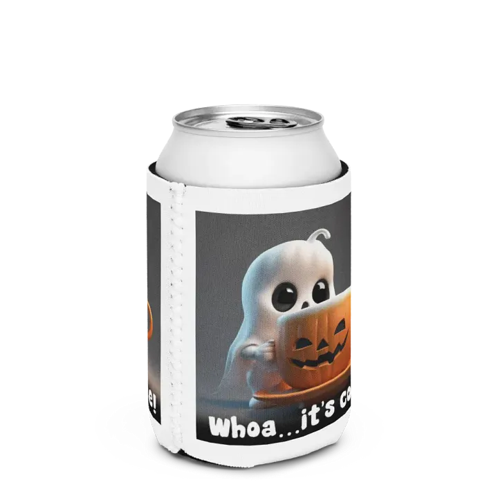 Spooky Coffee Ghost Can Cooler product image (3)