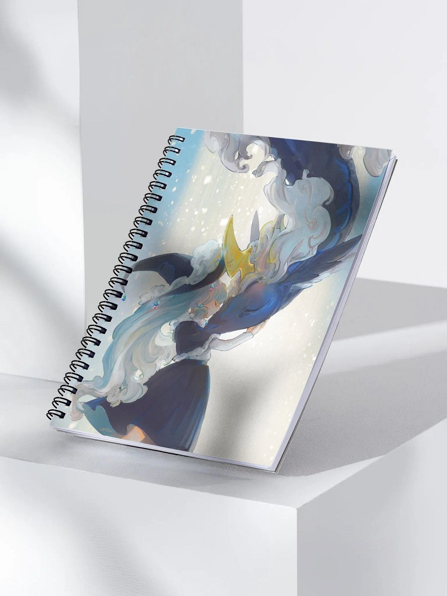 CloudyClairity 1.0 Spiral Notebook product image (3)