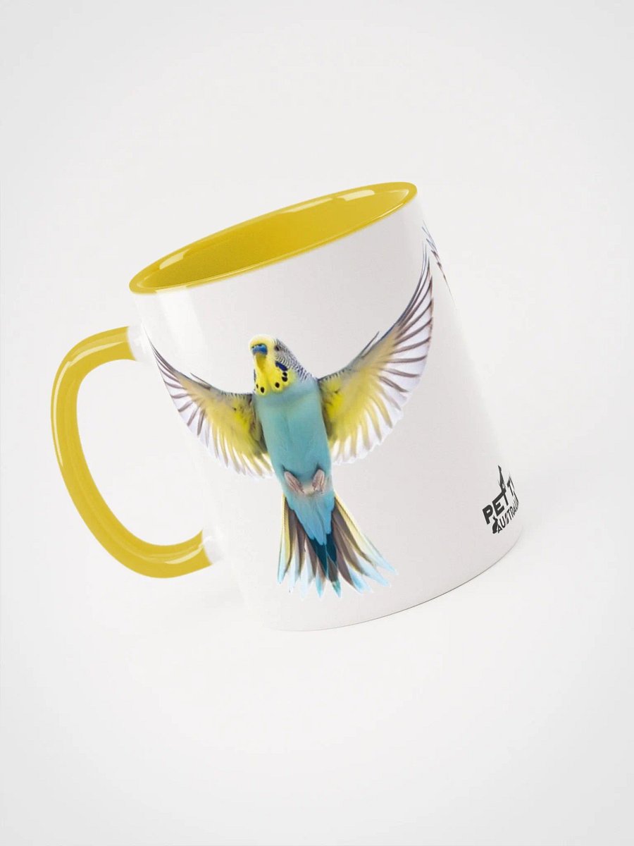 Yellow Face Budgie Mug product image (3)