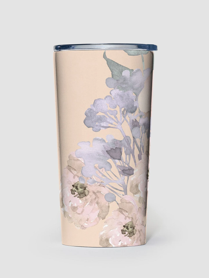 PASTEL BLOOMS STAINLESS STEEL TUMBLER product image (1)