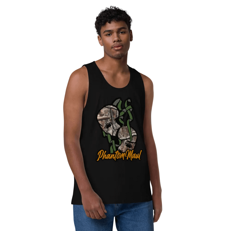 Hunter Camo Big Logo Men's Tank Top product image (20)