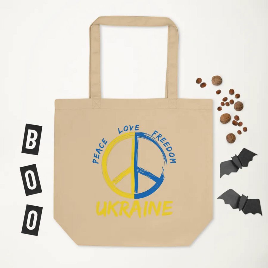 PEACE LOVE FREEDOM UKRAINE product image (6)