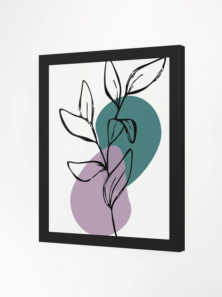 Botanical Bliss Framed Matte Poster product image (18)