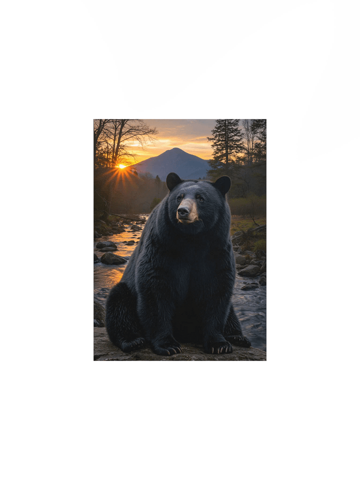 Black Bear: Mt. Le Conte's Guardian Poster product image (2)