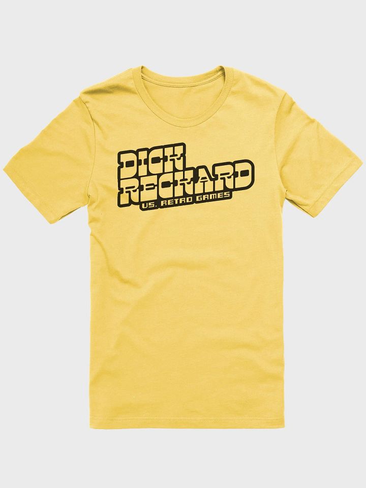 Dick Reckard vs Retro Games MonoBlack Logo Unisex T-Shirt product image (1)