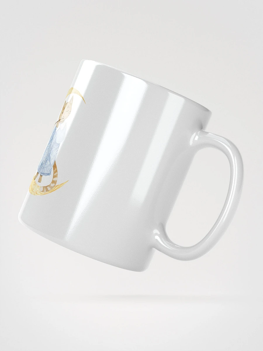 Flute Cat in the Moon Mug product image (3)