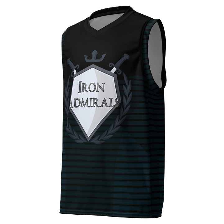 Iron Admirals All-Over Print Basketball Jersey product image (1)