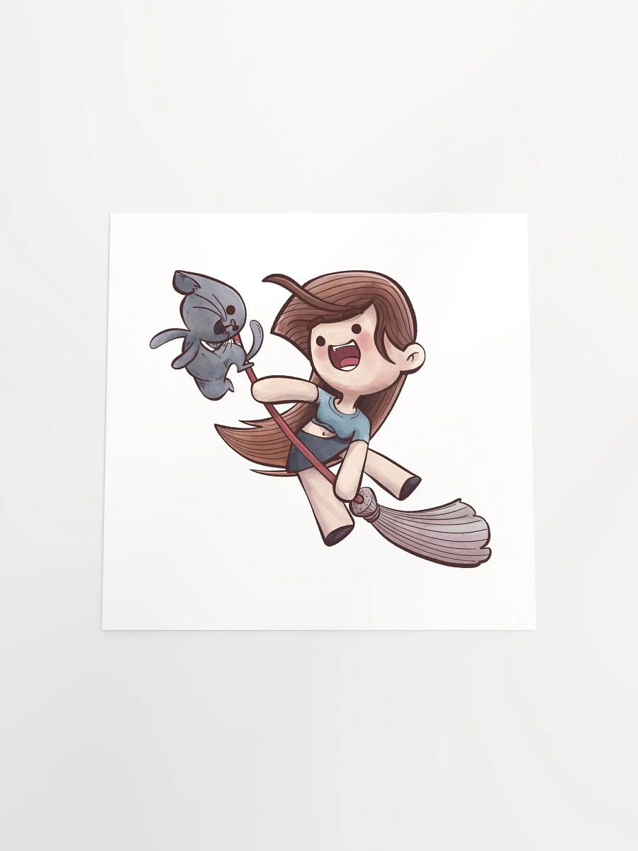 She & Her Pet | Matte Paper Poster product image (4)