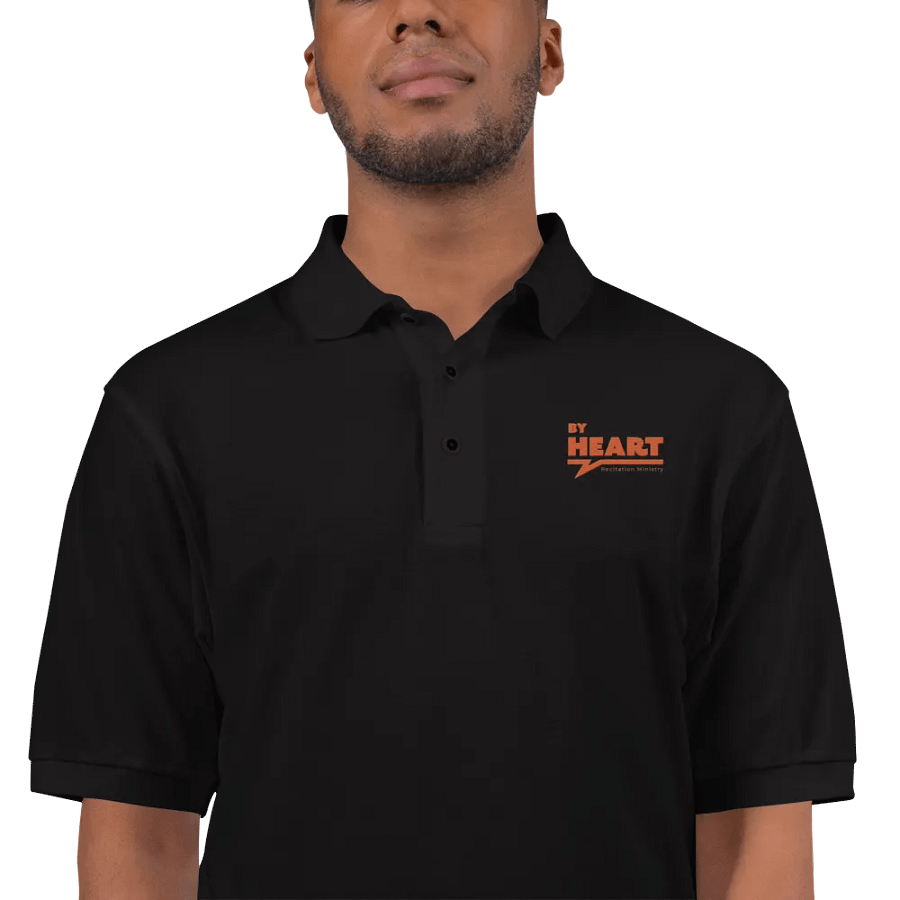 By Heart orange logo Polo Shirt product image (1)