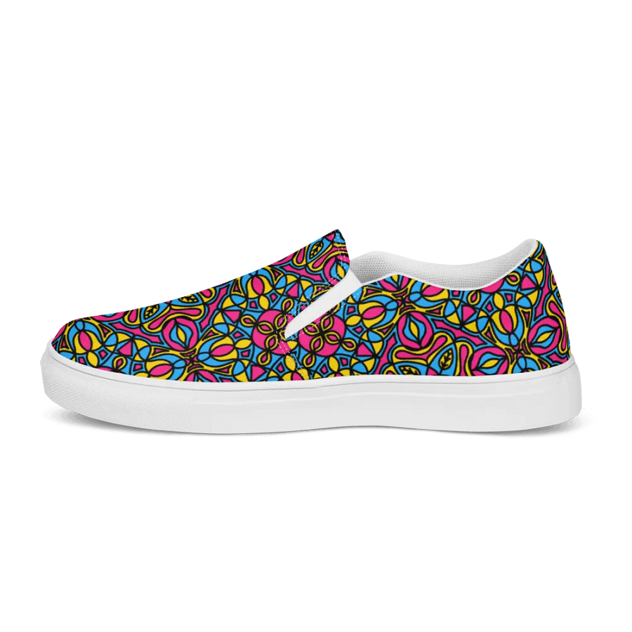 Mens Slip On Canvas - Pan Abstract product image (4)