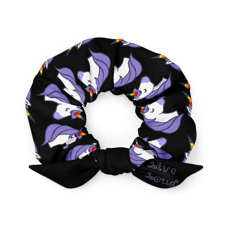 Rainbow Unicorn Dreams All-Over Print Scrunchie product image (1)