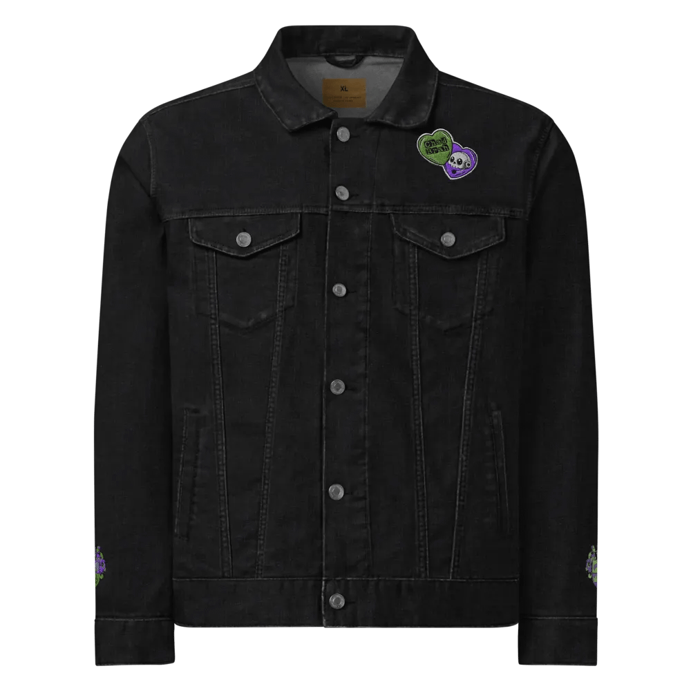 Lonely Hearts Denim Jacket (Embroidered) product image (1)