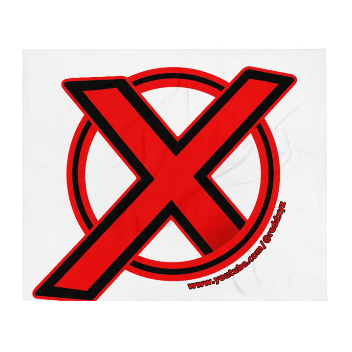 ReddX Logo Throw Blanket product image (2)