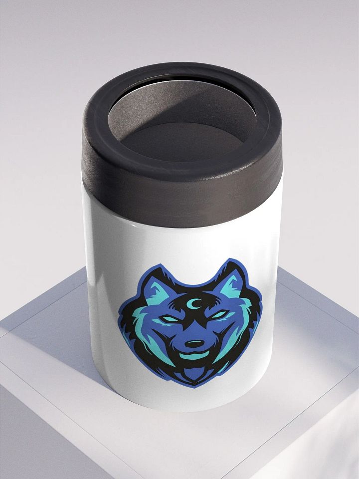 Lunar Wolf Stainless Steel Koozie product image (2)