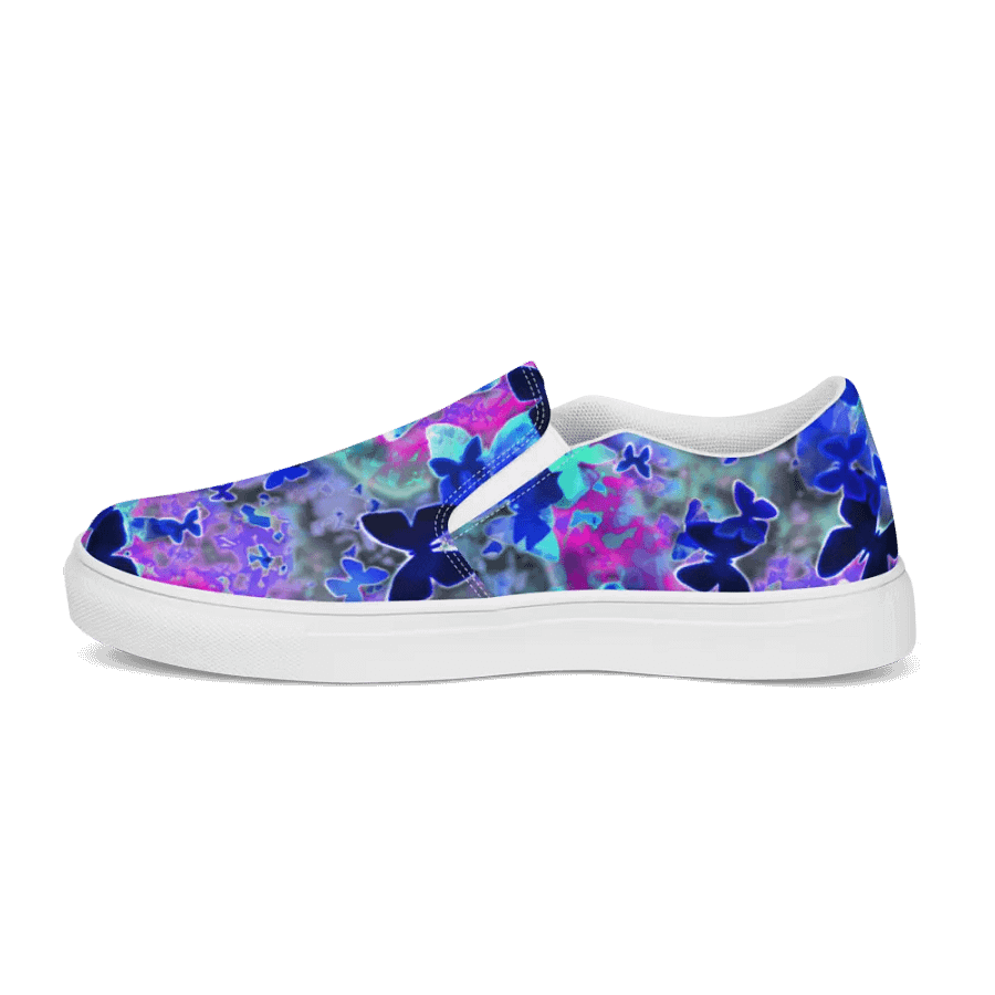 Butterfly nebula slip on canvas shoes (womens) product image (11)