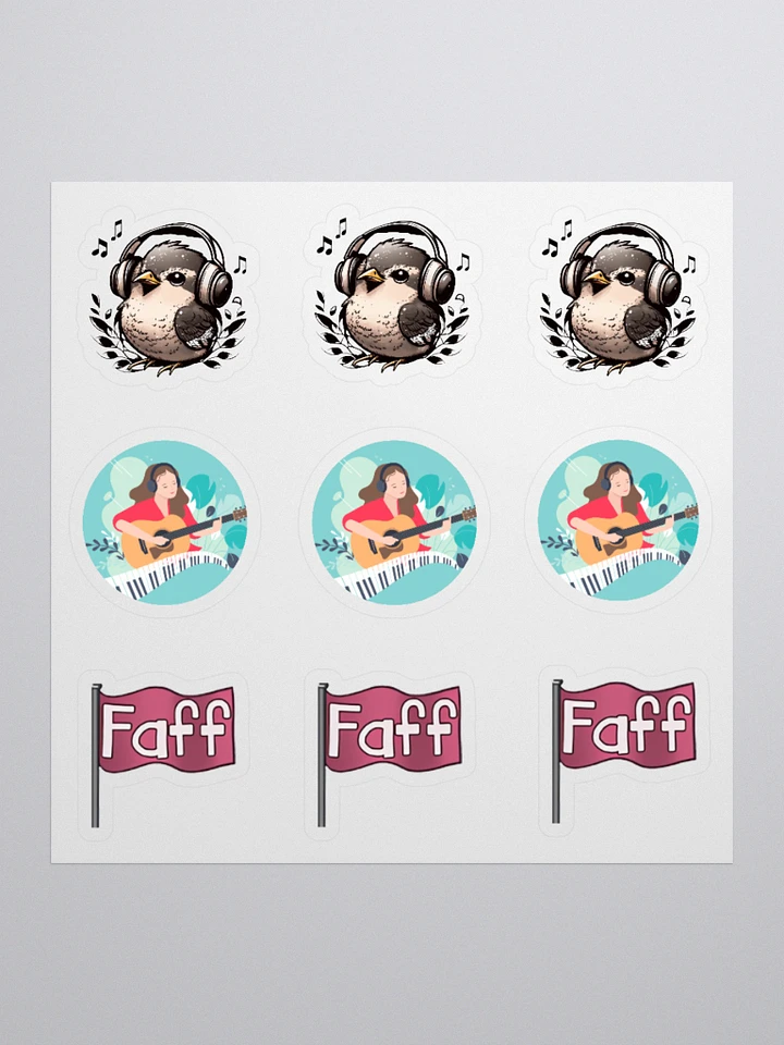 Zoe Wren Sticker Pack product image (1)