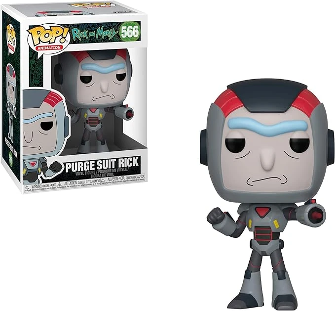 Rick and Morty Pop! Vinyl Figure - Purge Suit Rick | Funko Collectible product image (2)
